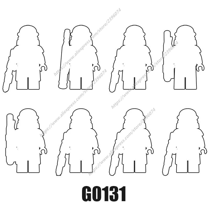 Action Figures Movie accessories Building Blocks Bricks toys G0131 GH0239 GH0240 GH0241 GH0242 GH0243 GH0244 GH0245 GH0246