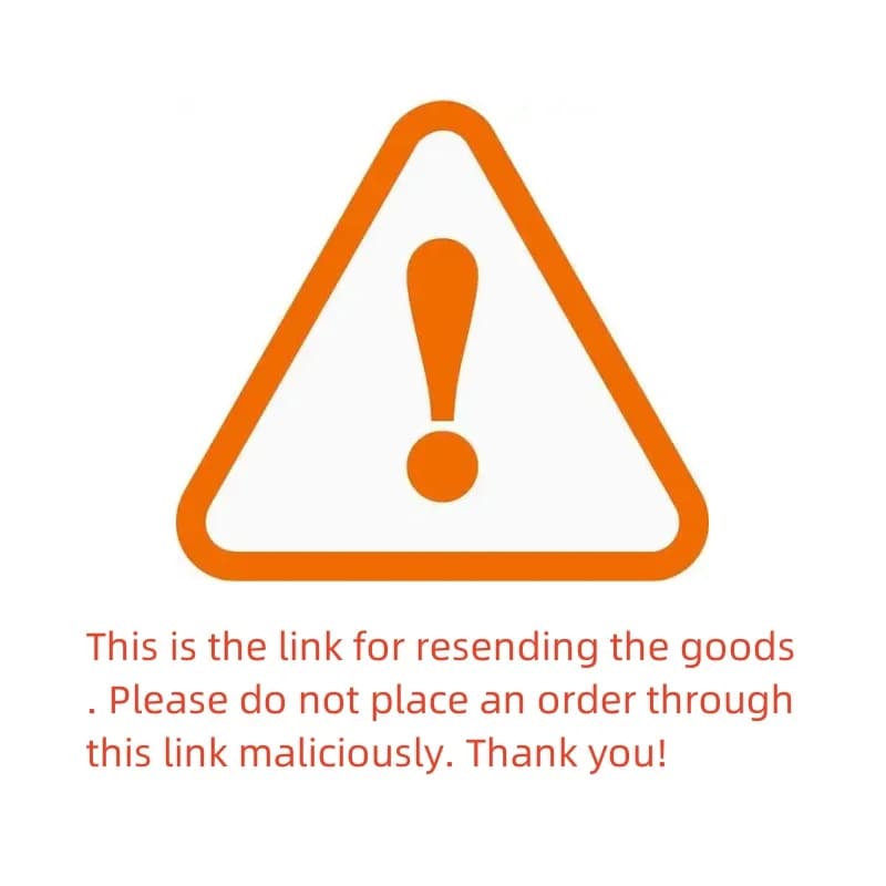 This is the link for resending the goods. Please do not place an order through this link maliciously. Thank you!