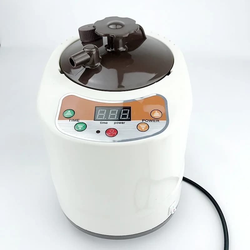 1000W Sauna Steam Generator Stainless Steel Sauna Steamer Pot Portable Spa Fumigation Machine For Home