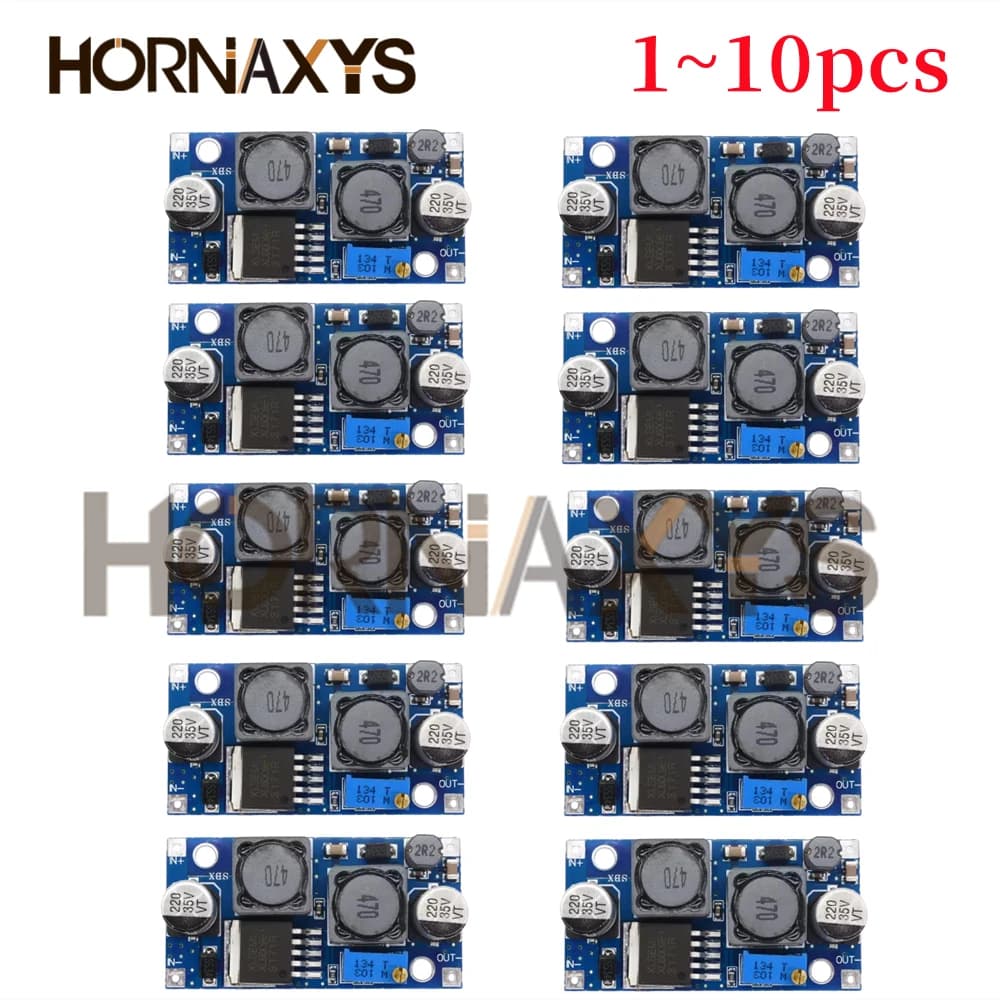 10pcs/5pcs XL6009 Boost Buck DC-DC adjustable step up down Converter XL6009 Module Solar Voltage