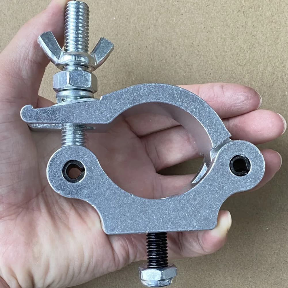 39-52mm Truss Clamp 300KG DJ Lighting Clamps Aluminum Hook Audio Sound Equipment Heavy Duty Hooks Loading Moving Head Fixtures