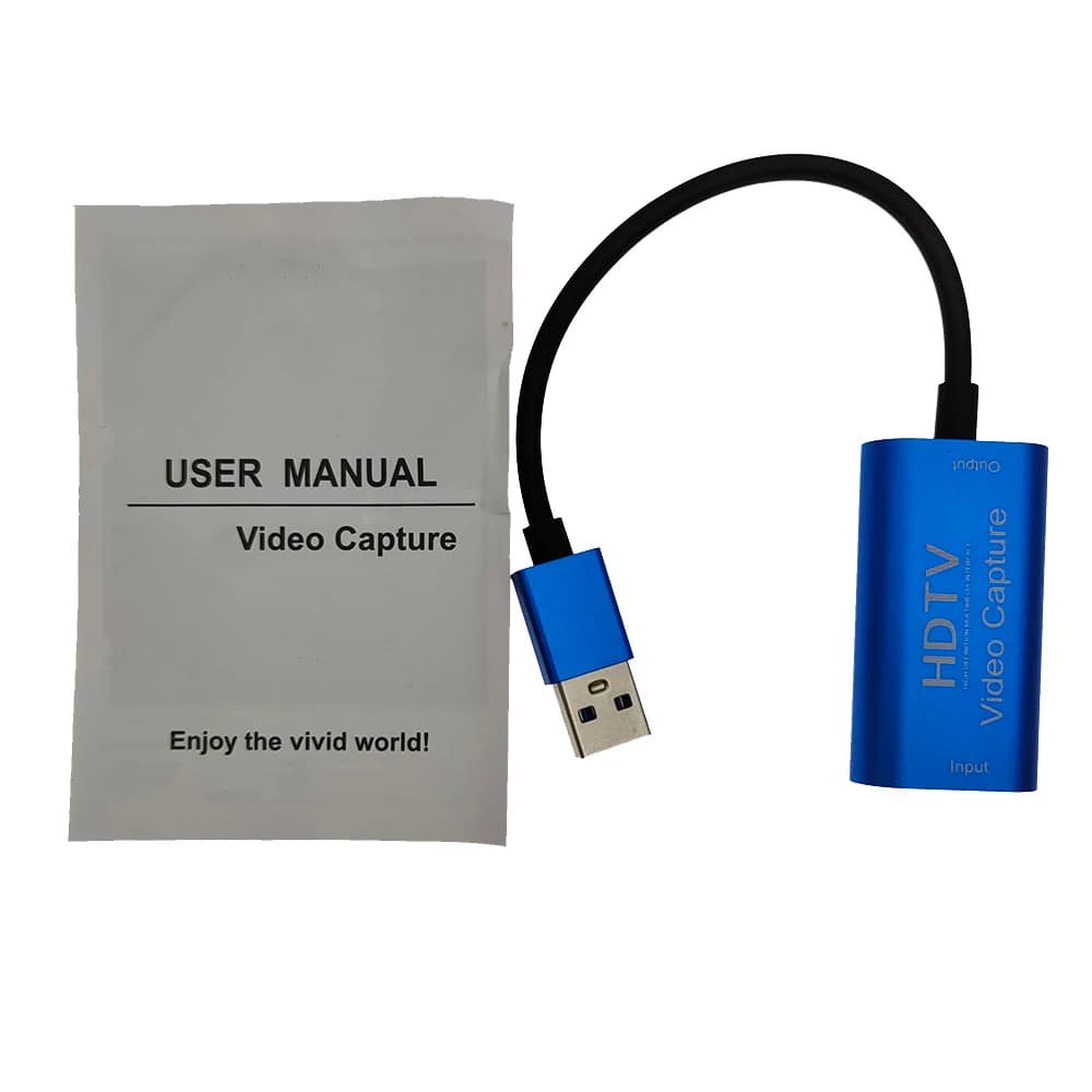 New Video Capture Card USB 3.0 HD 1080P HDMI-compatible Micro USB Video Grabber Record For Camera Live Broadcast Camera
