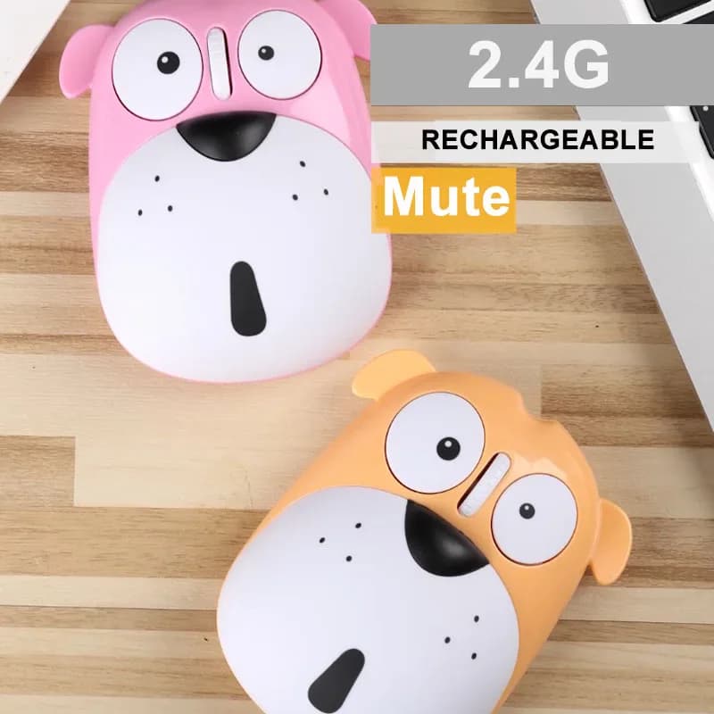 Rechargeable Wireless Mouse Mute 2.4G USB Mice For Android Windows Tablet Laptop Notebook Mouse For IPAD mobile PC Accessories