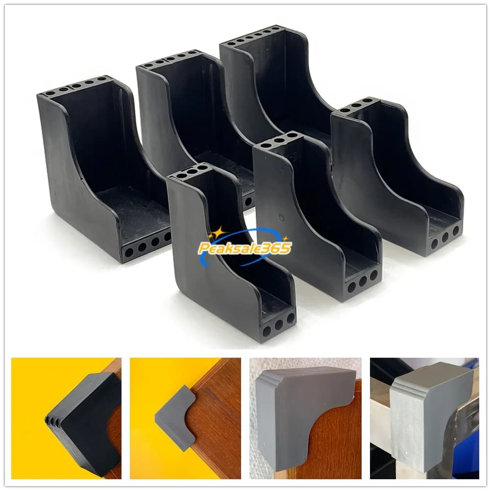 8/20pcs Plastic Corner Protectors Triple Code Thickness Protect Glass Corner Cover Stone Plate Wooden Door Metal Board 12mm-50mm