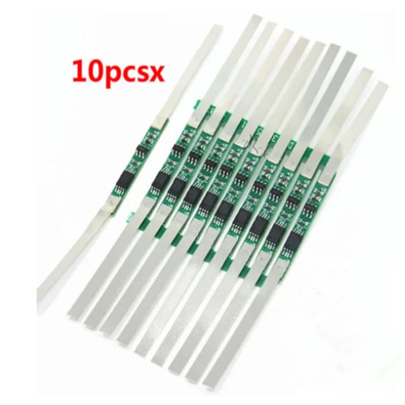 10Pcs BMS Protection Board Li-Ion Lithium Battery 1S 3.7V 2-3A/5-6A PCB Protection Board 3.7V 18650 Over Charge Protective Plat