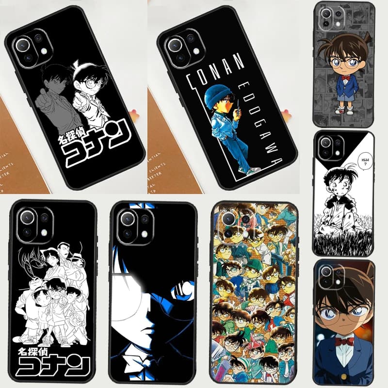 Detective Conan Case For POCO F5 X3 X5 Pro X4 F4 GT C40 M5s F3 Cover For Xiaomi 13 12 Lite 12T 11T Pro 12X