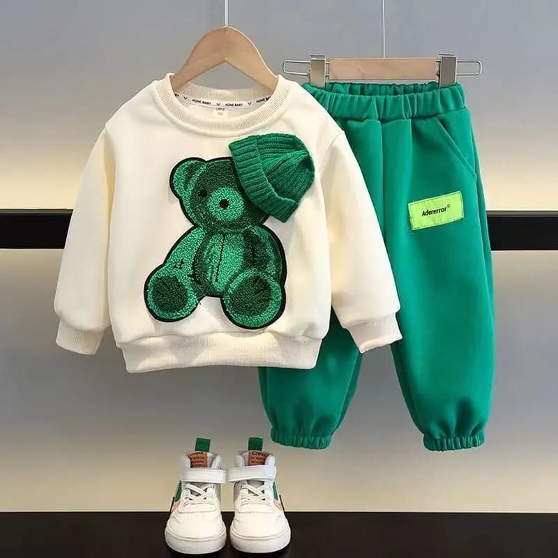 2 3 4 5 6 7 8 9 Y Children's Autumn Set 2023 New Fashion Korean Edition Boys and Girls' Long Sleeve Sweater Pants Two Piece Set