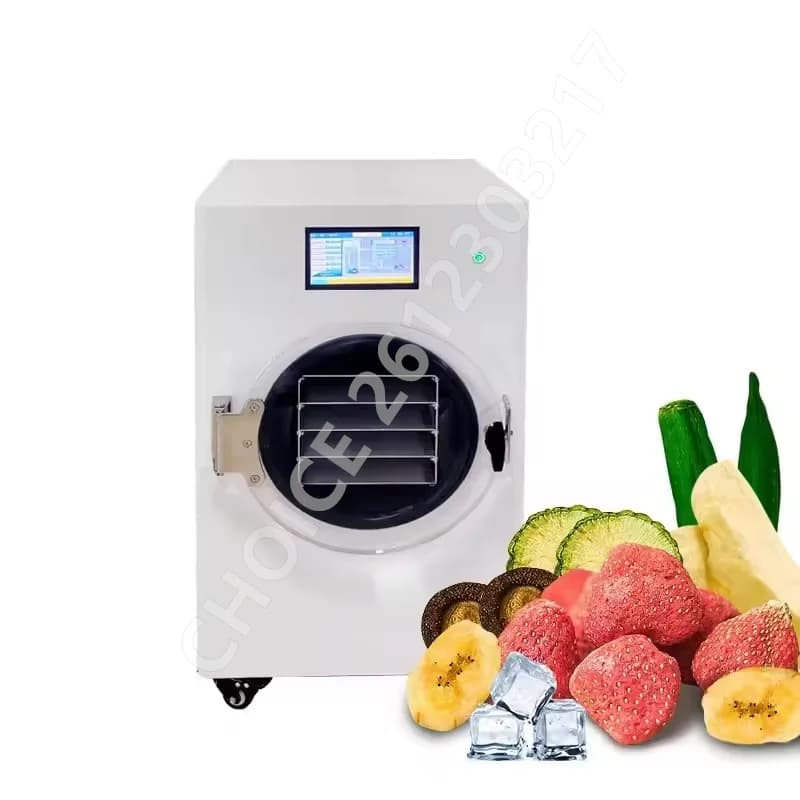 Commercial 3-10kg/Batch Fruit Vegetable Food Freeze Vacuum Dryer Machine Liofilizador Drying Machine for Coffee Powder