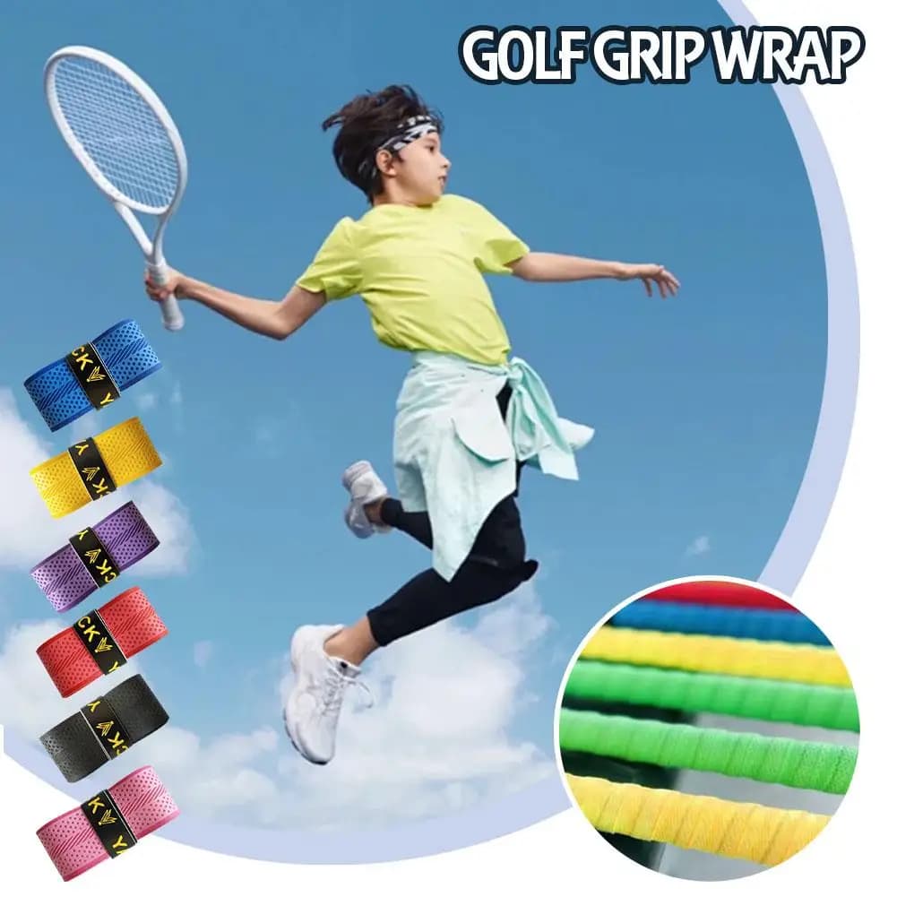 Golf Club Grip Tape Non-slip Waterproof Wrapping Grip PU Color Accessories Golf Wrapping Replacement Tape Multi Sweatproof L5G8