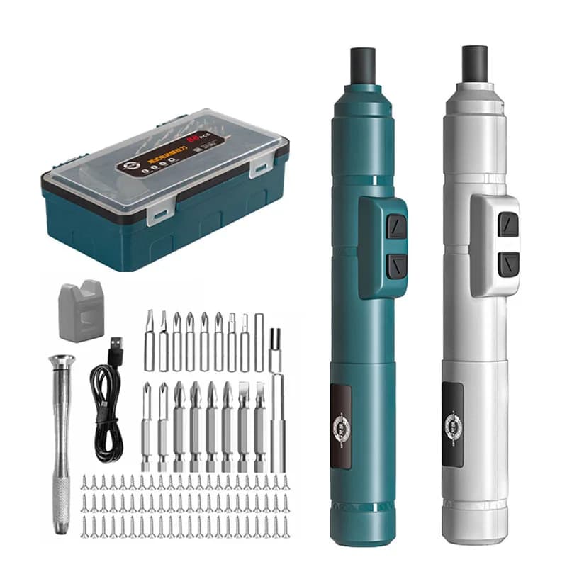 Mini Wireless Electric Screwdriver Set Cordless USB Rechargeable Screwdriver 3.6V 200r/Min Home Electric Drill Repair Power Tool