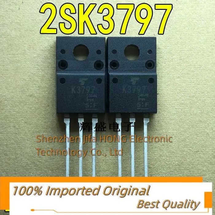10PCS/Lot K3797 2SK3797   TO-220F  MOSFET N-Channel  13A 600V Imported Original Best Quality