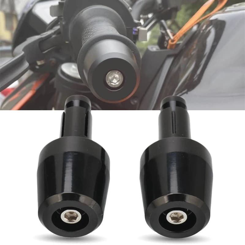 Motorcycle CNC Handle Bar End Plug Slider Handlebar Grips Ends Caps Cover Fit For Husqvarna 401 Svartpilen 401 Vitpilen 250