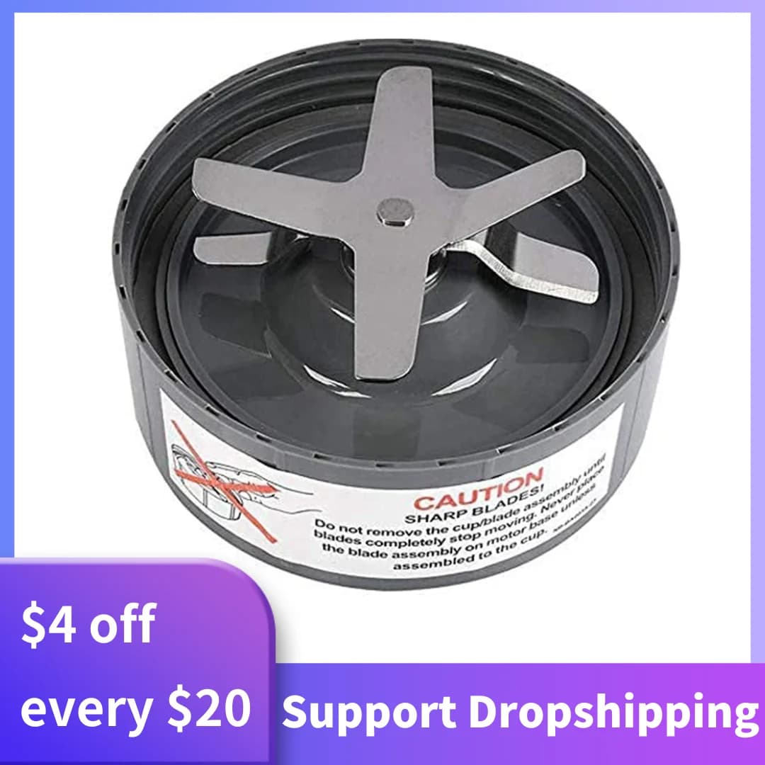 Extractor Blade Fit for NutriBullet 600W / Pro 900W Extctor Blade Series for NutriBullet Blender Blade