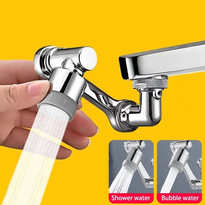 1080 ° rotatable extension faucet sprayer head water tap nozzle universal bathroom tap extend adapter aerator 2 spray modes