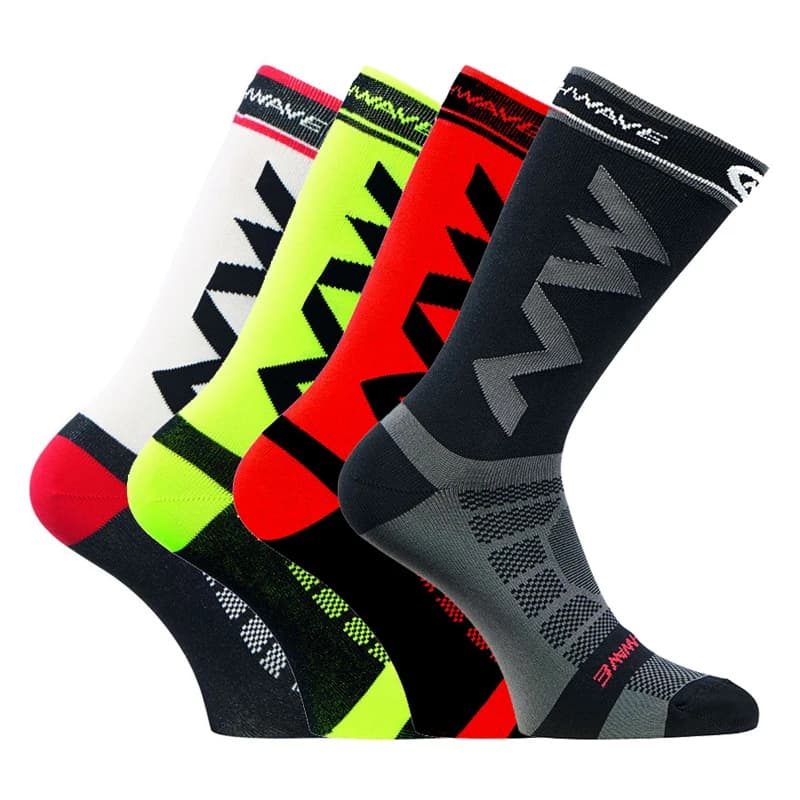 Breathable Cycling Socks Men Women Non Slip Road Bicycle Socks for Football Soccer Running Basketball Sports Bike Socks