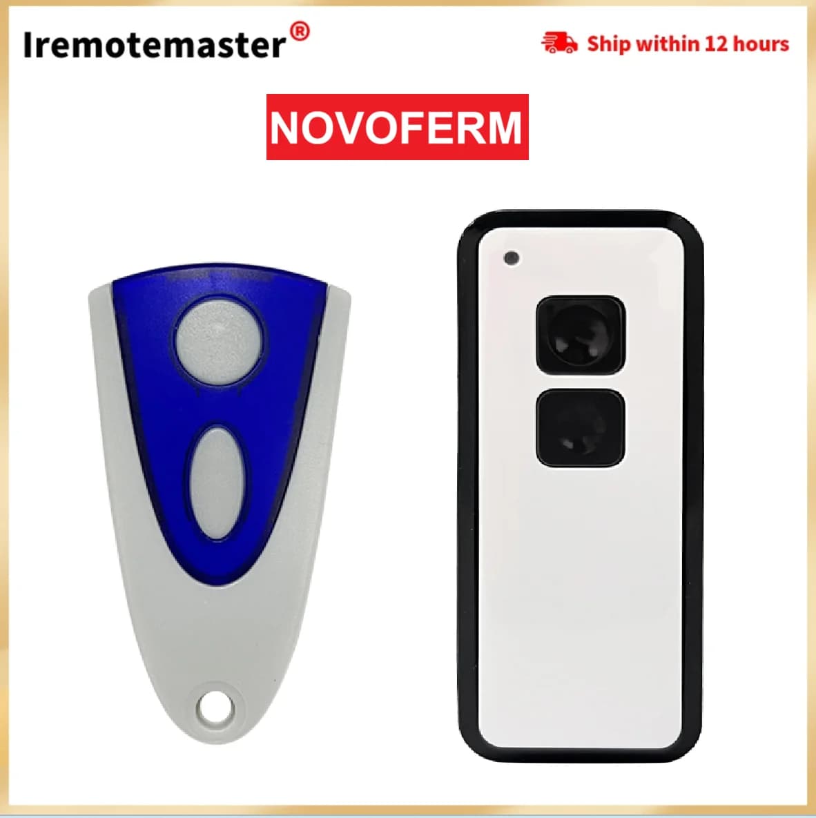 NEW NOVOFERM NOVOTRON 502 MAX43-2 504 MAX43-4 433.92mhz Garage Remote Control NOVOFERM MNHS433-02 MNHS433-04 MINI-NOVOTRON 522