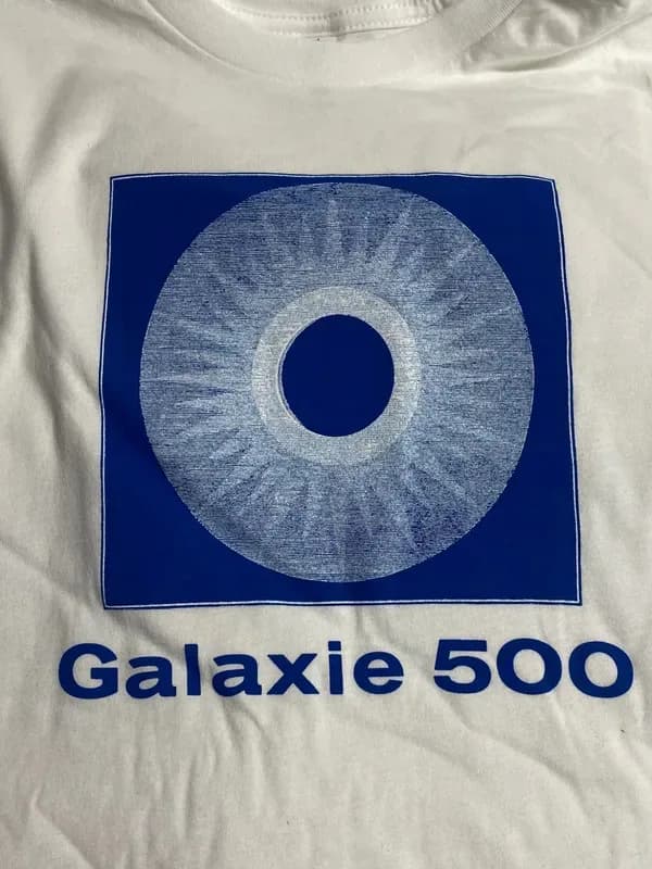 Vtg Galaxie 500 Band Cotton White All Size T Shirt AA1259