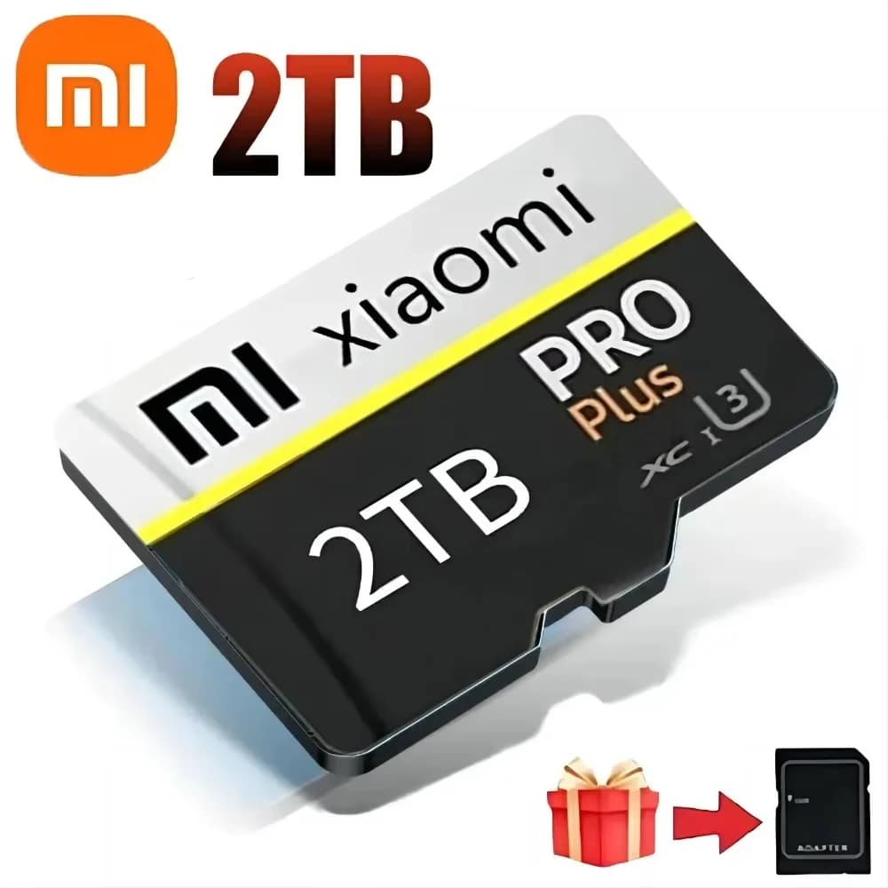Xiaomi Real Capacity SD Memory Card 2TB Micro TF Card 1TB 512GB Micro Tarjeta SD Cards 128GB 256GB For Nintendo Switch PC Phone