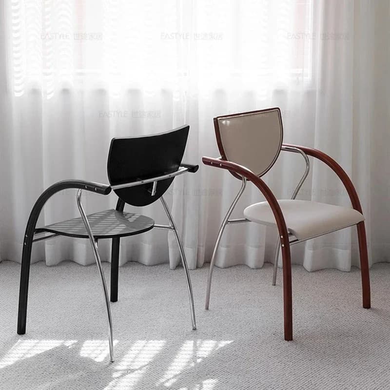 Kitchen Lazy Dining Chairs Modern Luxury Kids Replica Ergonomic Computer Dining Chairs Retro Pedicure Sillas Lounge Furniture