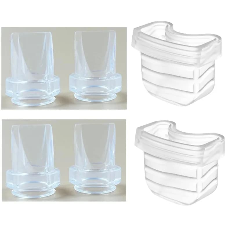 Silicone Duckbill Valve And Diaphragm Breast Pump Parts Protection Baby Feeding Nipple Manual/Electric Breast Pump Accessories