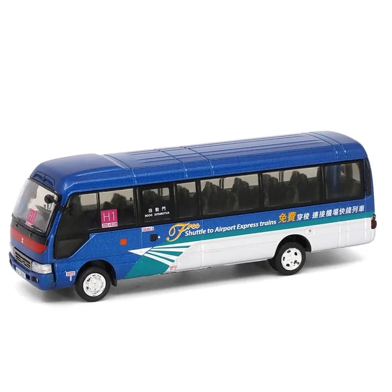 Tiny 1:76 Coa-ster B59 Bus MT-R M02 Alloy Simulation Model Car