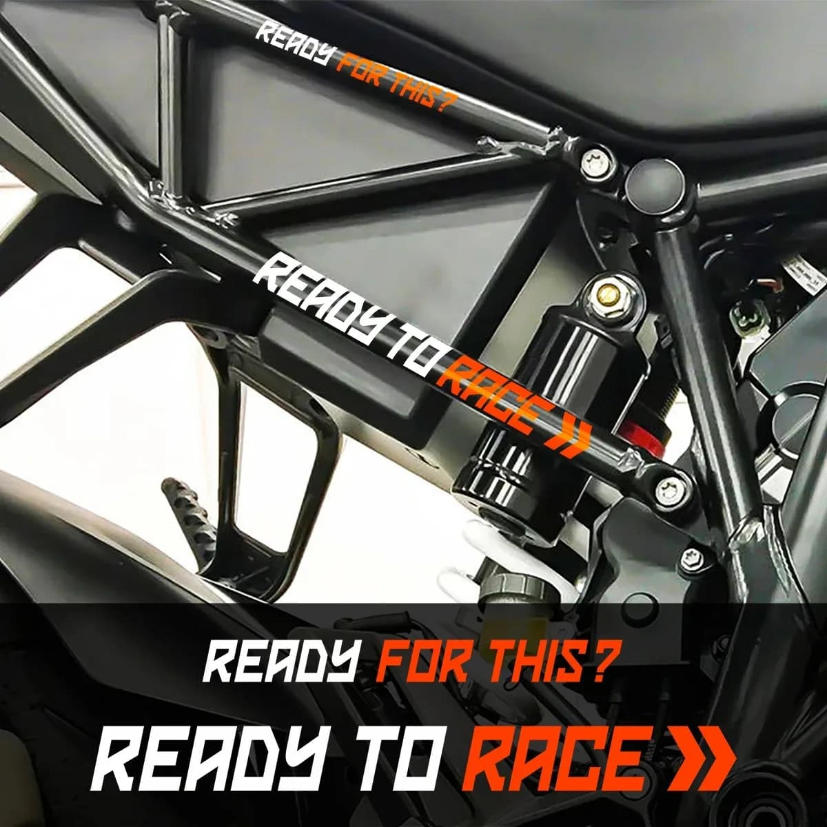Reflective Motorcycle Stickers Ready To Race Tank Decals Racing For KTM  Adventure Super Duke 390 1290 790 890 690 990 1190