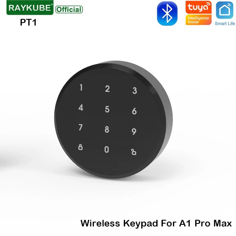 PT1 Tuya Bluetooth Wireless Password Keypad For A1 Pro Max Smart Lock