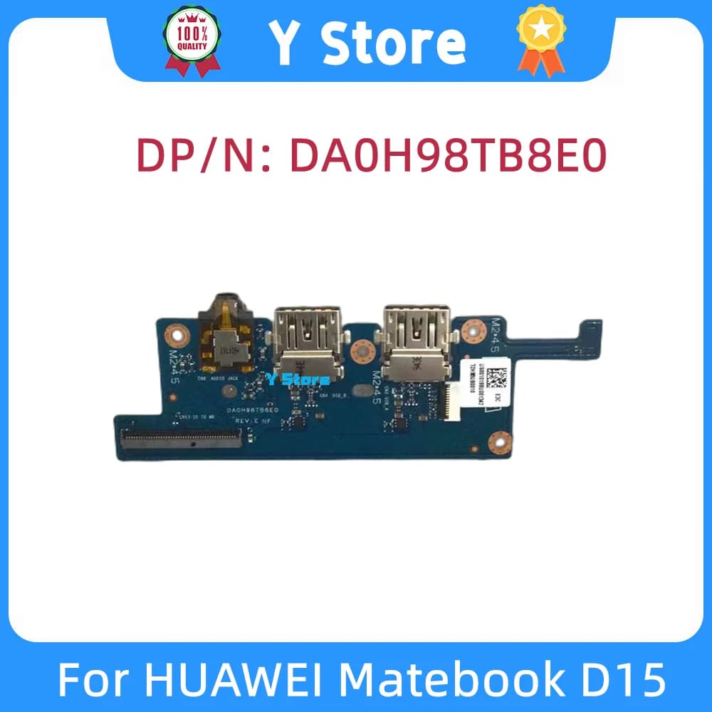 Y Store Original For HUAWEI Matebook D15 BoB-WAE9P Boh-WAQ9L USB Board DA0H98TB8E0 Fast Ship