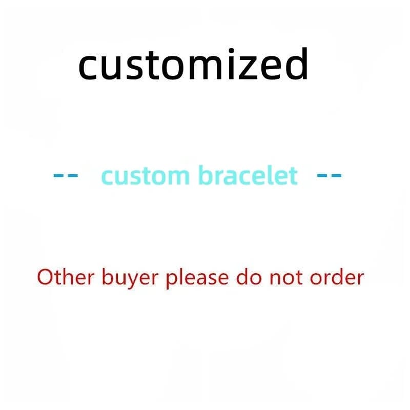 custom link turtle bracelet