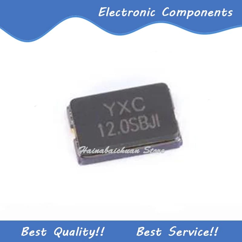 10 Pcs/Lot X503212MSB2GI 12MHz 10PPM 20pF SMD Passive Crystal Oscillator/YSX530GA New and Original In Stock