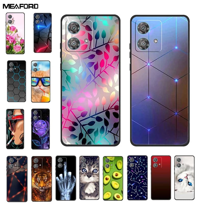 For Moto Edge 40 Neo Case 40Pro Phone Cover Soft Silicone Shockproof Fashion Bumper for Motorola Edge 40 Neo Cases Edge 40 5G