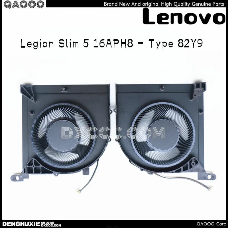 5H40S20937 For Lenovo Legion Slim 5 16APH8 - Type 82Y9 CPU Cooling Fan