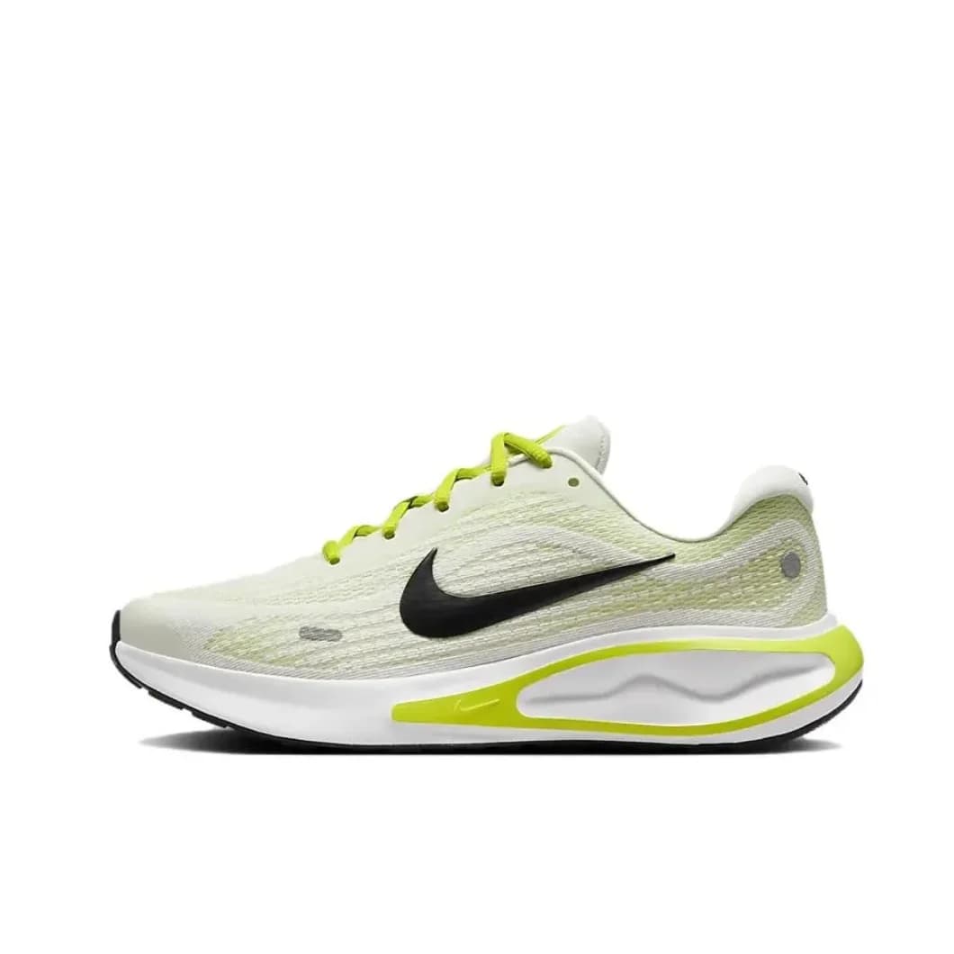 Nike Journey Run Men's and Women's Road Professional Running Shoes Winter Breathable Lightweight sneakers Cushioning light green