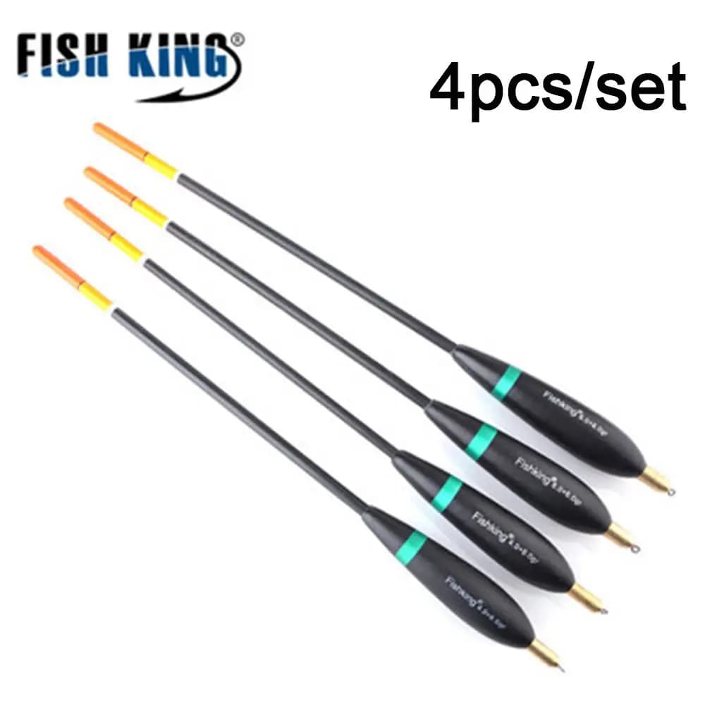 4pcs/lot Weight Tail Bobber Fishing Floats Paulownia Wood Fishing Floats 8g-10g 24cm-26cm Float Carp Fishing Tool