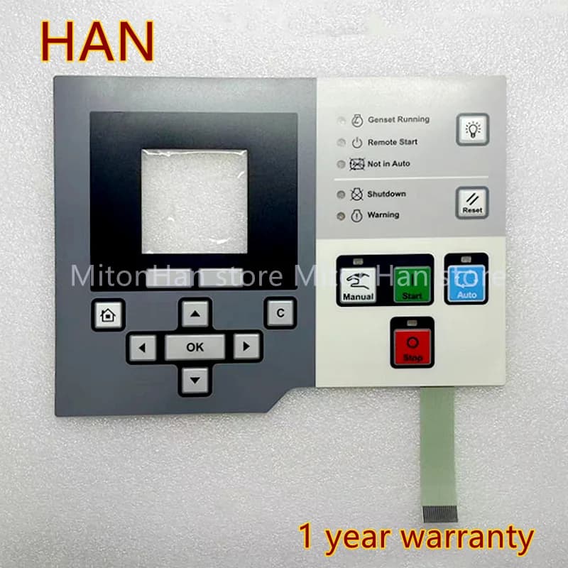 New For CUMMINS Power Command HMI220 HMI 220  Display Part Number: 0300-6314-01 PN 0300631401 Membrane Keypad（1 year warranty,）