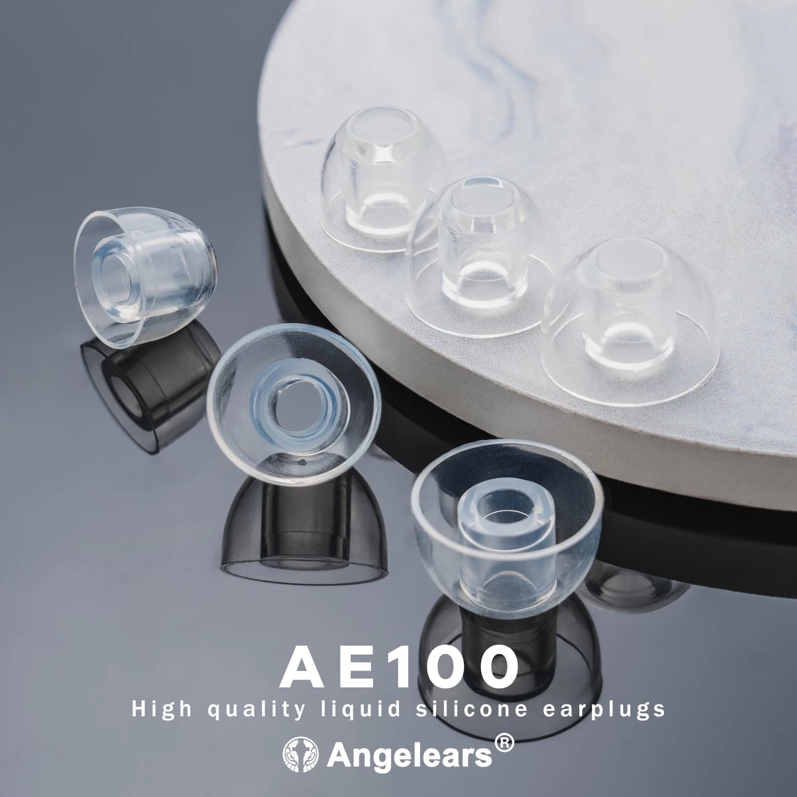 Angelears  AE100 3pairs Liquid Silicone Soft Earplugs Suitable for Bravery24 TanchJim 4U, Davinci