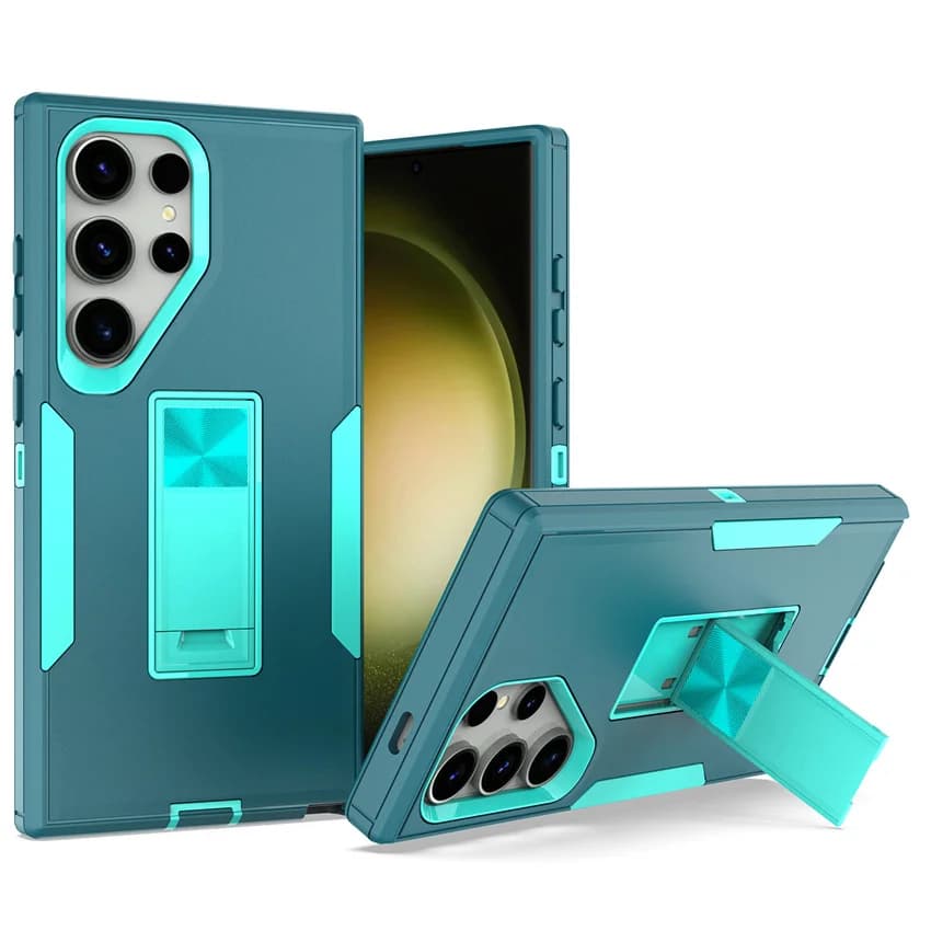 Hybrid Hard PC Kickstand Case For Samsung Galaxy A12 A13 A04 A04S A14 A23 A24 A33 A34 A53 A54 A73 5G Drop Protection Back Cover