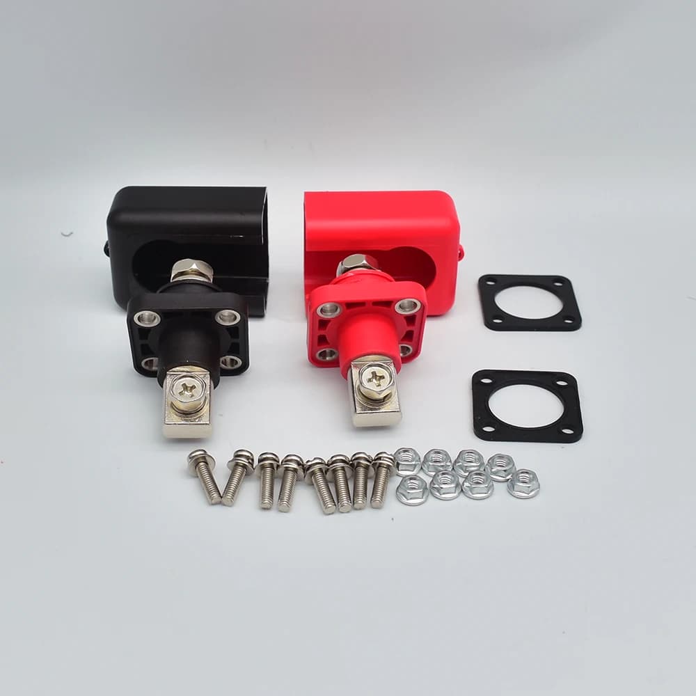 120A 150A 200A All Copper Lithium Battery Terminal Battery Connector Energy Storage Terminal High Current Copper Terminals