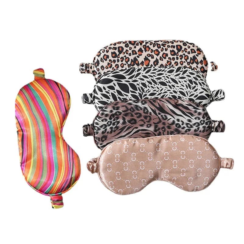 New Type Travel Shading Eye Mask Goggles Soft Comfortable Sleeping Shading Simulated Silk High Qaulity Gifts Dropshipping