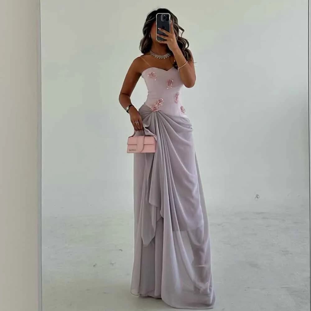 Formal Dresses for Special Occasions Jersey Sheath/Column Birthday Dress Contrast Color Sweetheart Beading Net Evening Dress