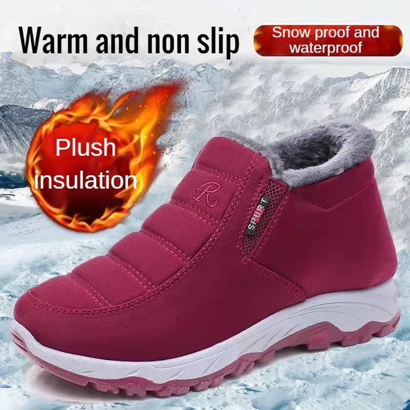 ​Women's Shoes Autumn Winter Casual Cotton Chunky Sole Warm Anti-Slip Affordable Free Shipping​