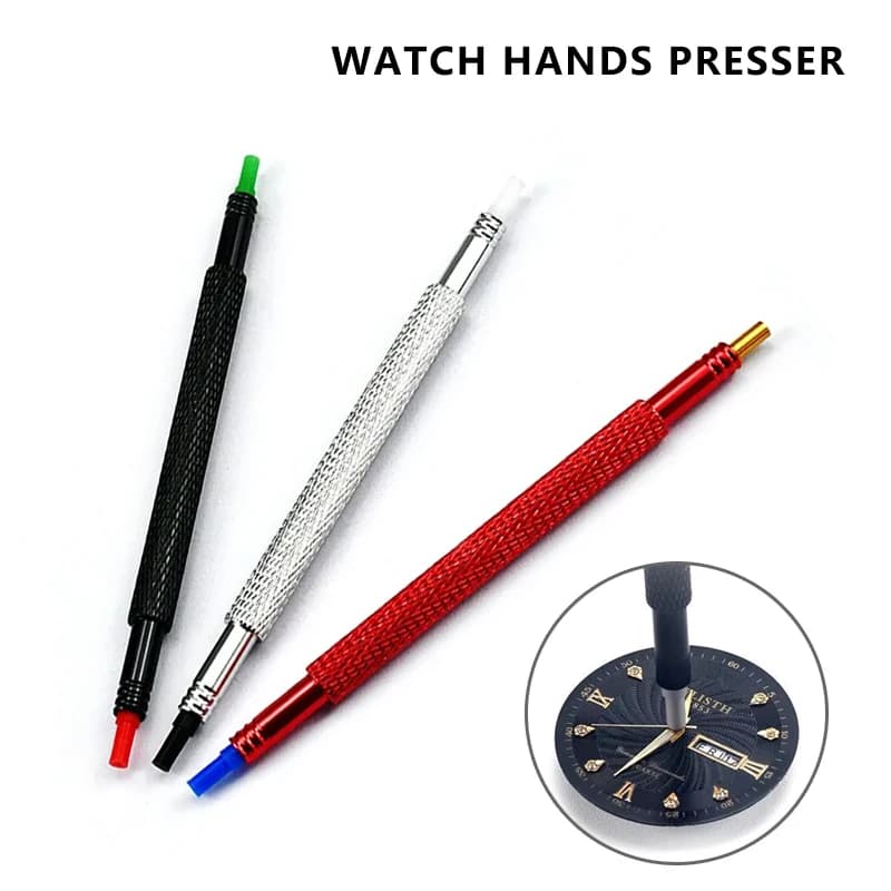 3pcs Watch Hand Presser Set Professional Watchmaker Press Tool Watch Repair Tools Kit Clock Needle Hands Press Tool Accessories