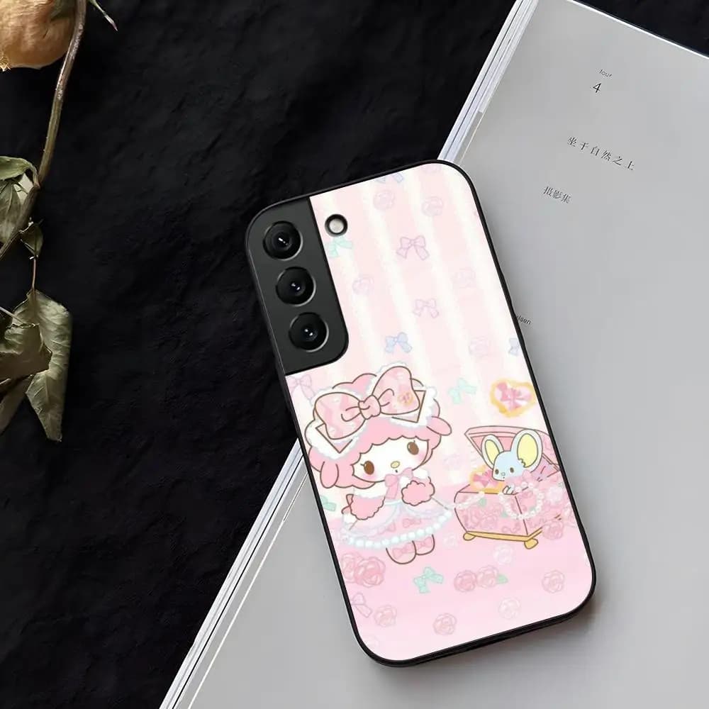 My Sweet Piano Phone Case Glass for Samsung Galaxy S21 S22 S20 S24 S23 Ultra Fe Plus A34 A54 A24 A52 A53 M54 Coque