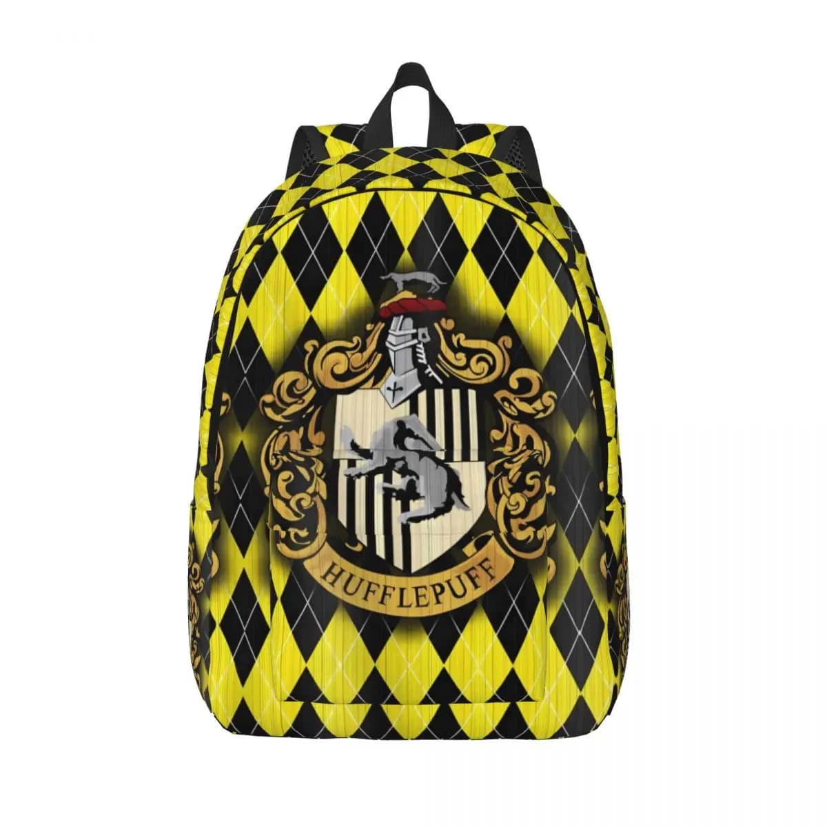 The Boy Who Lived Movie Backpack Female Friends Hufflepuff Print Backpacks Streetwear High School Bags Workout Design Rucksack
