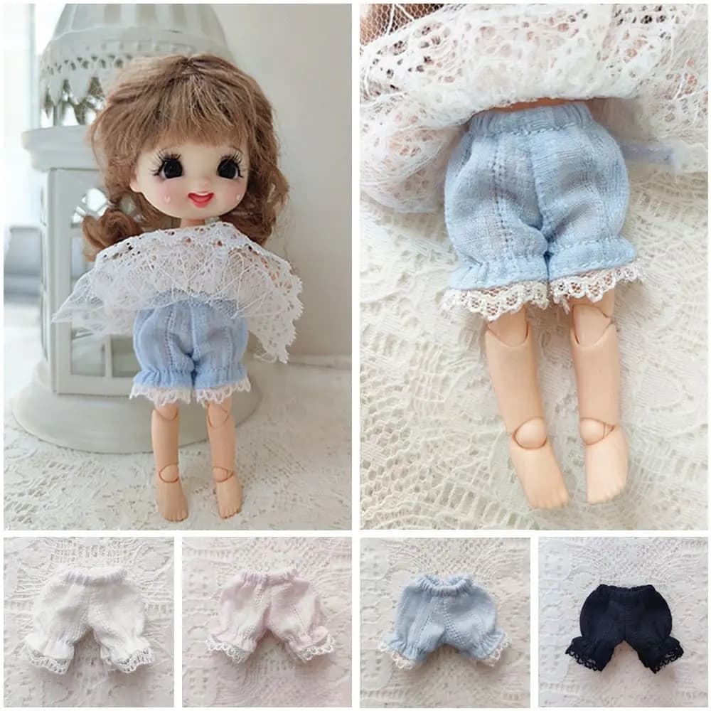 Fashion Kids Toys 1/11 1/12 Casual Wears Doll Lantern Pants Clothes Accessories Dolls Trousers Dolls Cotton Shorts