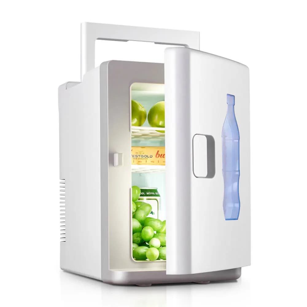 10L Dual-use Ice Freezer Auto Fridge Household Refrigerator Incubator Single Refrigeración Minibar