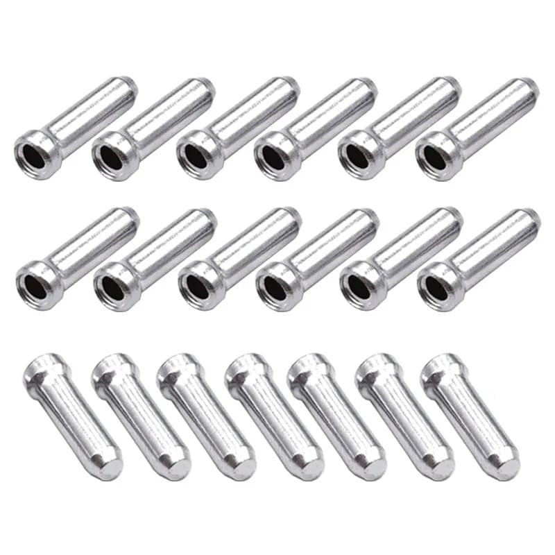 100-500pcs Bicycle Brake Shift Cable Tips Aluminum Derailleur Shift Cables End Caps Tips Crimps MTB Bike Accessorie