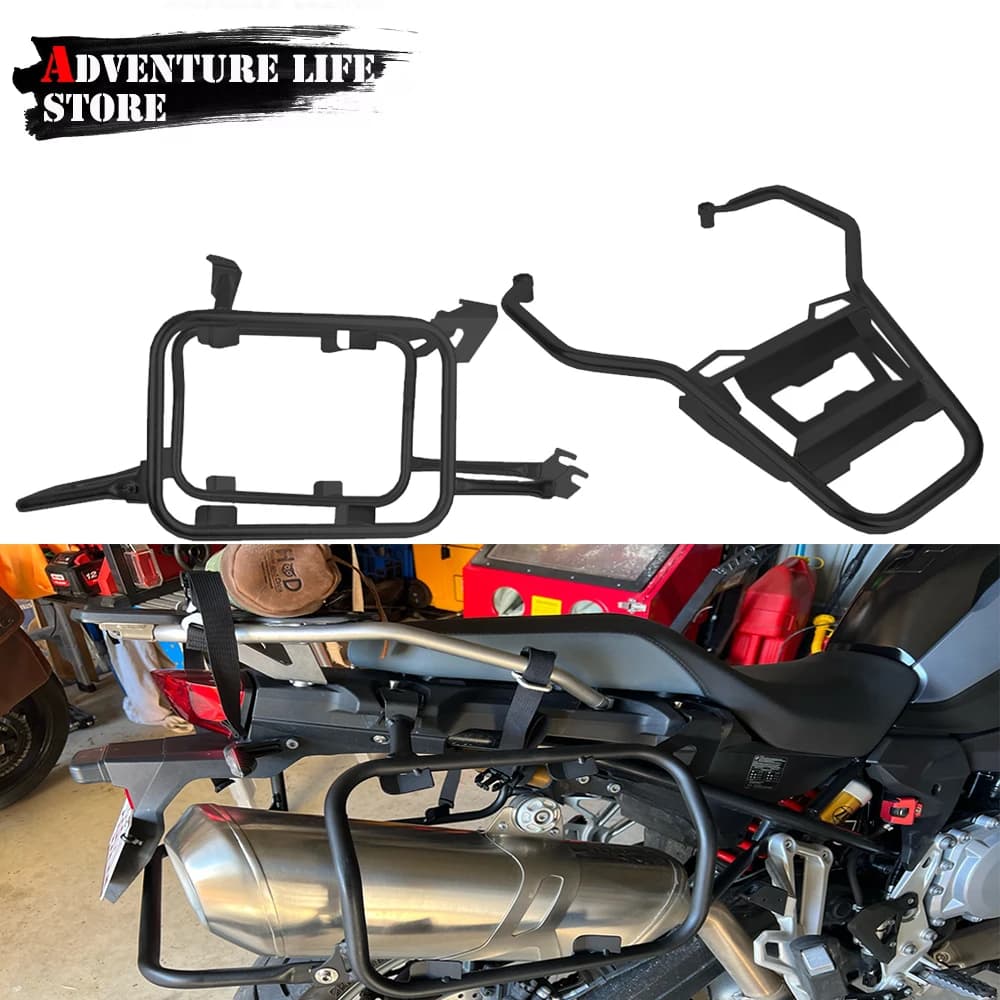 For BMW F850GS F750GS F 750GS GS850 850 GS 2018-2023 Motorcycle Pannier Rack Saddlebag Bracket Top Case Box Rack Stainless Steel