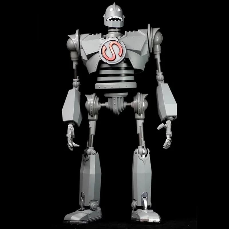in stock  FANTASY JEWEL   FJ TR006 Iron Giant Metallic 30CM Action Figure Robot Toys With Box