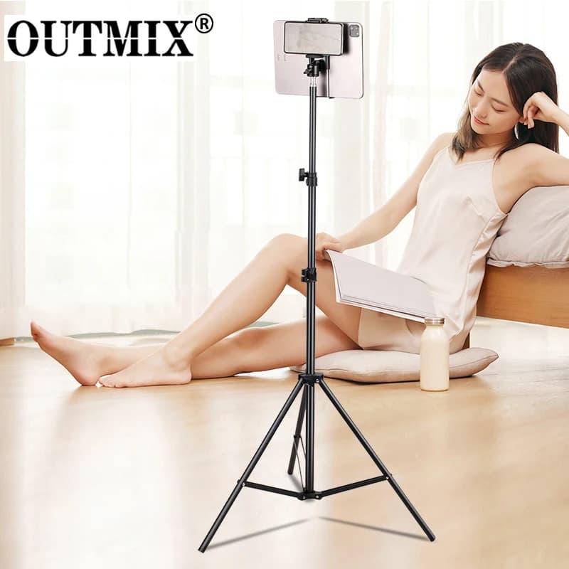 Adjustable Tablet Tripod Floor Stand Holder Live Mount Support for 4-11inches for iPad Smartphones Lazy Holder Bracket Support
